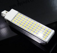 LAMPADINA LED ORIZZONTALE G24 PLC 60SMD5050 BIANCO CALDO 13W=100W 1000LUMEN 